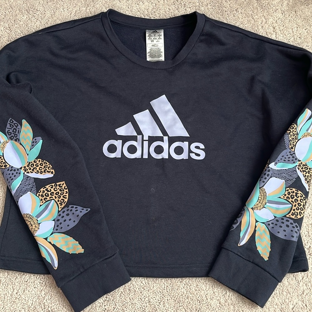 Women’s Adidas Cropped Sweatshirt
